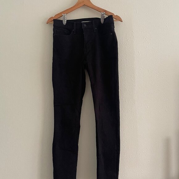 Levi's 311 Shaping Skinny Jeans, Black, Size 27 - Picture 1 of 4